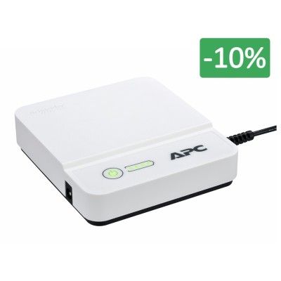 Schneider - Onduleur entrée 12VCC sortie 12VCC 36W 3A Batterie Lithium-Ion avec adaptateurs - Réf : CP12036LI