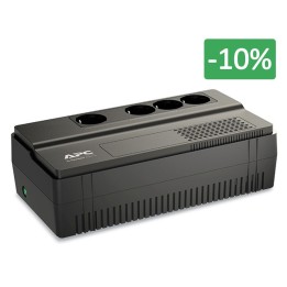 Schneider - Onduleur line interactive - 1000VA / 600W / 230V - 4 prises Schuko/FR - Réf : BVS1000I-GR