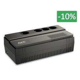 Schneider - Onduleur line interactive - 650VA / 375W / 230V - 4 prises Schuko/FR - Réf : BVS650I-GR