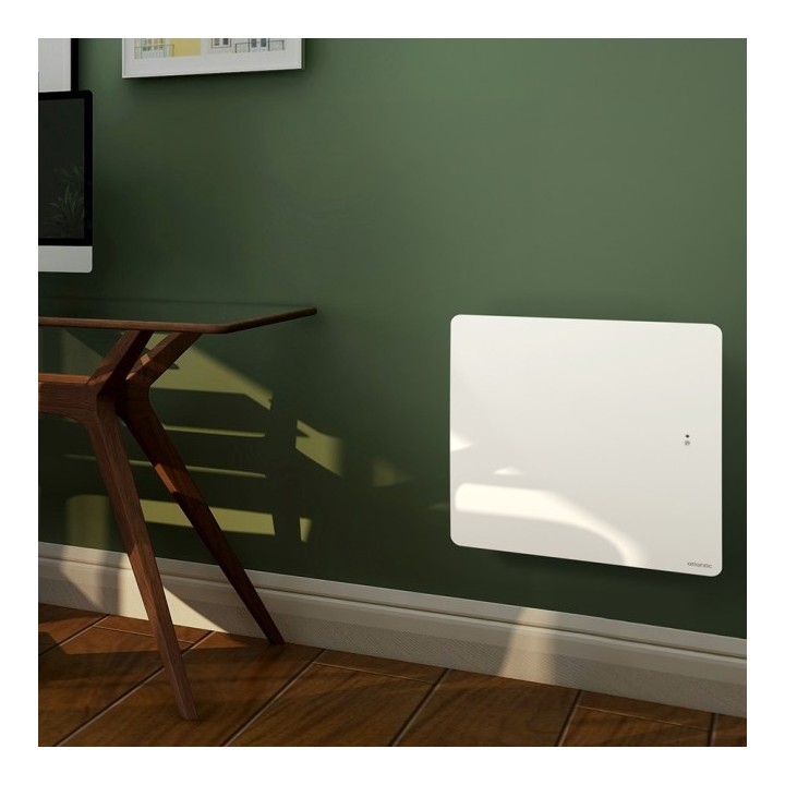 Atlantic - Nirvana Neo - Radiateur à chaleur douce connecté - 750W - Horizontal - Blanc - Réf : 529924