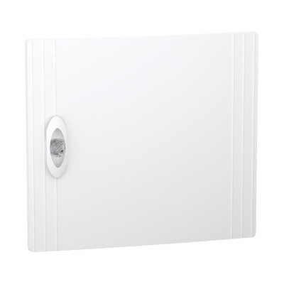 Schneider PrismaSeT XS - Porte pleine RAL9003 pour coffret encastré 1 rangée 13 modules - Réf : LVSXDP113