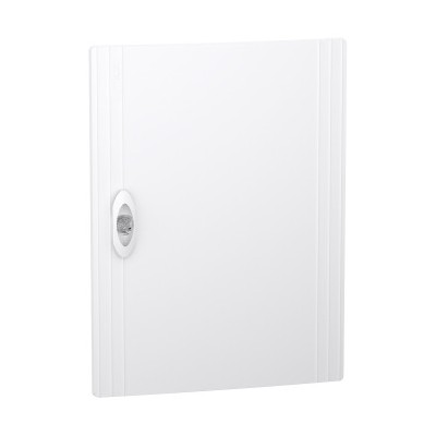 Schneider PrismaSeT XS - Porte pleine RAL9003 pour coffret encastré 2 rangées 13 modules - Réf : LVSXDP213