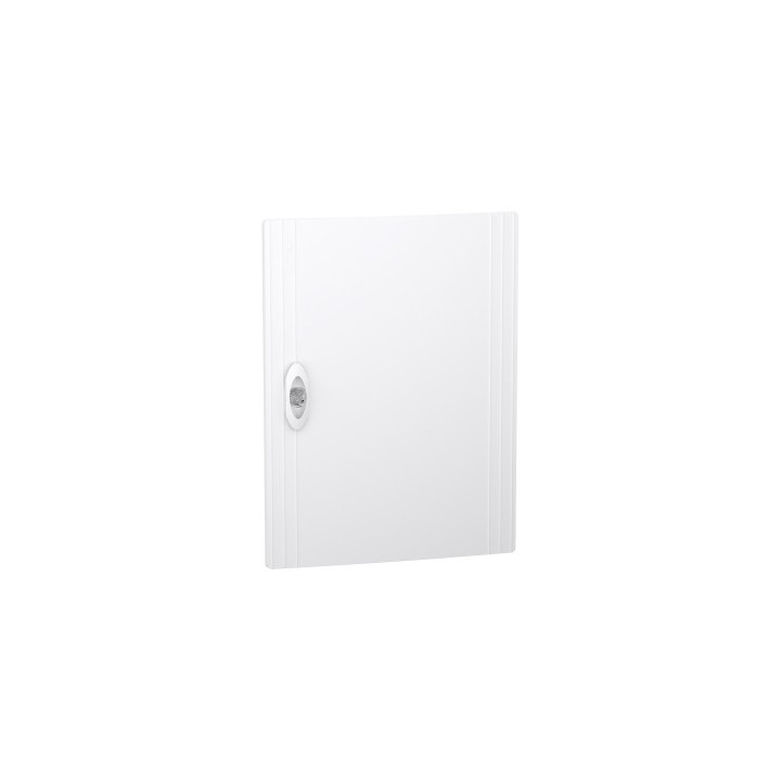Schneider PrismaSeT XS - Porte pleine RAL9003 pour coffret encastré 2 rangées 13 modules - Réf : LVSXDP213