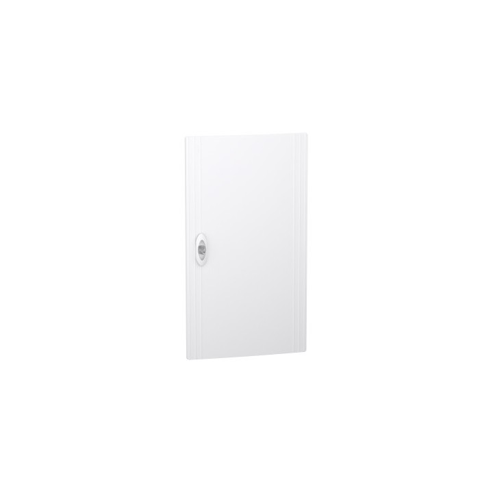 Schneider PrismaSeT XS - Porte pleine RAL9003 pour coffret encastré 3 rangées 13 modules - Réf : LVSXDP313