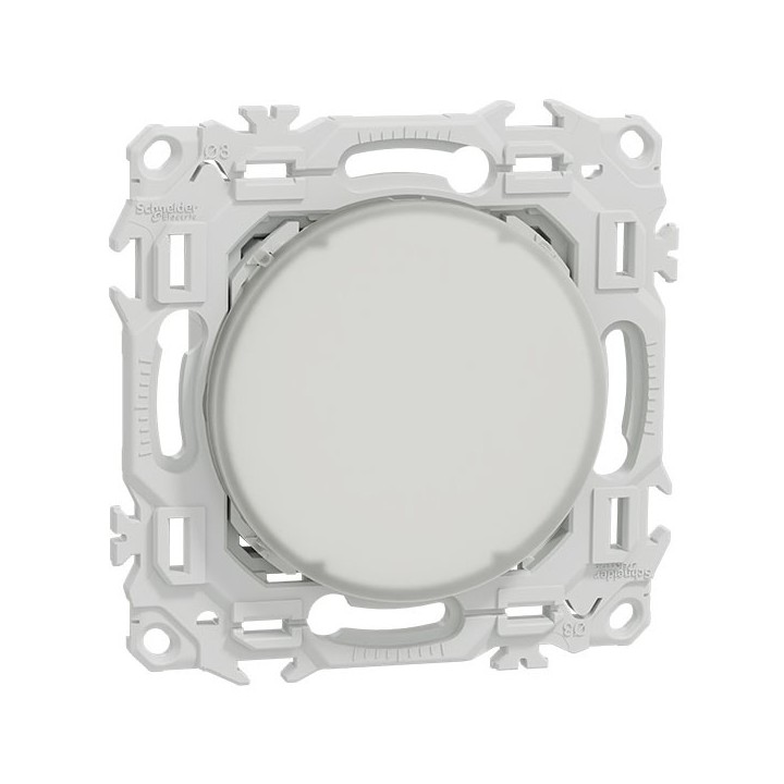 Schneider Odace Spot LED encastré d'éclairage de balisage 2,4W 70 lm - Réf : S980771