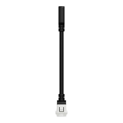 Schneider Odace - module prise HDMI type A 2.1 - prise câble femelle arrière - blanc craie - Réf : S923462