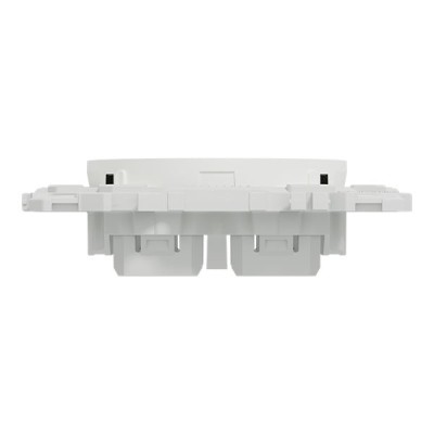 Schneider Odace - support modulaire - obturateur - 2 emplacements module VDI - blanc craie - Réf : S929400