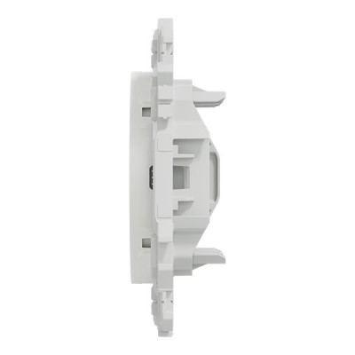 Schneider Odace - support modulaire - obturateur - 2 emplacements module VDI - blanc craie - Réf : S929400