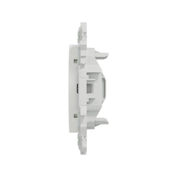 Schneider Odace - support modulaire - obturateur - 2 emplacements module VDI - blanc craie - Réf : S929400