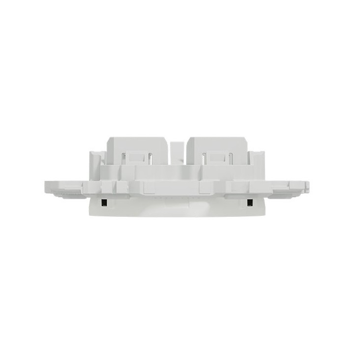 Schneider Odace - support modulaire - obturateur - 2 emplacements module VDI - blanc craie - Réf : S929400