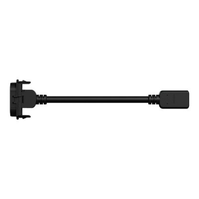Schneider Odace - module prise HDMI type A 2.1 - prise câble femelle arrière - noir onyx - Réf : S943462