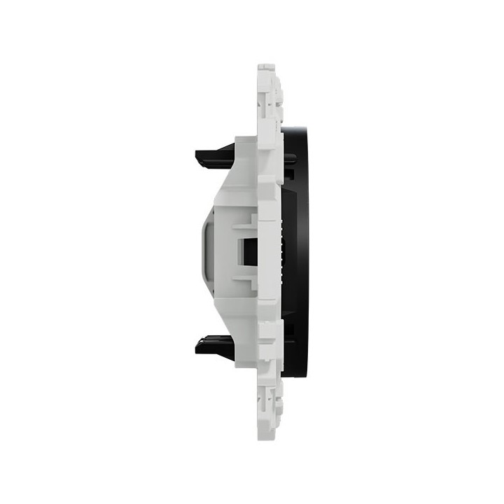 Schneider Odace - support modulaire - obturateur - 2 emplacements module VDI - noir onyx - Réf : S949400