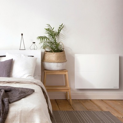Atlantic - Sokio - Radiateur à chaleur douce - 1500W - Horizontal - Blanc - Programmable - Réf : 503113