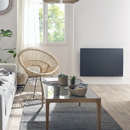Atlantic - Oniris - Radiateur à chaleur douce - 1500W - Horizontal - Gris étoilé - Réf : 503913