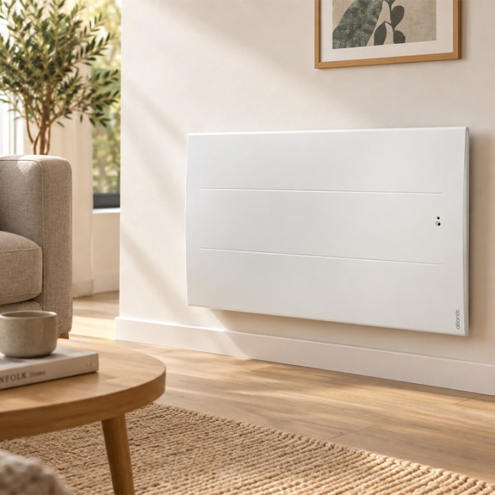 Atlantic - Oniris - Radiateur à chaleur douce - 2000W - Horizontal - Blanc - Réf : 503920