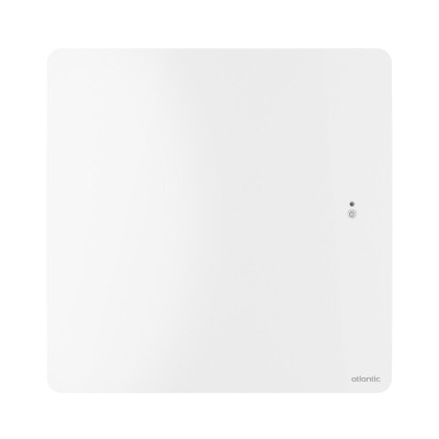 Atlantic - Nirvana+ - Radiateur à inertie connecté - 1000W - Horizontal - Fonte - Blanc carat - Réf : 529925