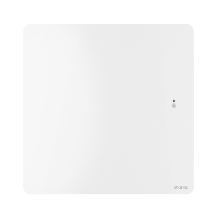 Atlantic - Nirvana+ - Radiateur à inertie connecté - 1000W - Horizontal - Fonte - Blanc carat - Réf : 529925