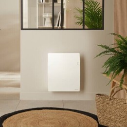 Atlantic - Agilia - Radiateur à chaleur douce connecté - 750W - Horizontal - Blanc - Réf : 503121