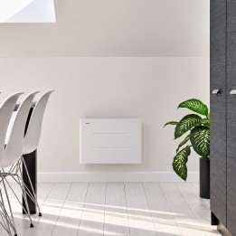 Acova - Radiateur électrique connecté horizontal Mara - En acier - A inertie sèche - 1000 W - Réf : TMR100063EEZF