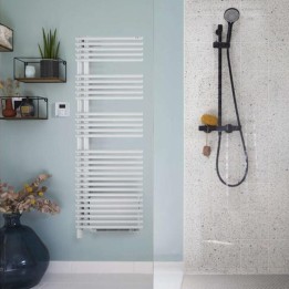 Acova - Sèche-serviettes électrique asymétrique à gauche Cala - 500W - Réf : TLNL-050-40/GF