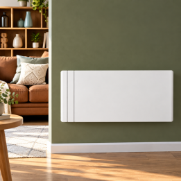 Intuis - Radiateur fonte active - Chamane - Blanc - 2000W - Horizontal - Réf : M119117