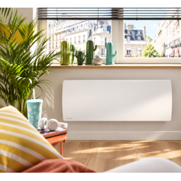 Intuis - Radiateur chaleur douce - Oslo 2 - Blanc - 2000W - Horizontal - Réf : M163117