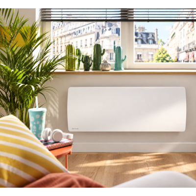 Intuis - Radiateur chaleur douce - Oslo 2 - Blanc - 2000W - Horizontal - Réf : M163117
