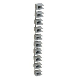 Legrand - Lot de 10 Capots d'extrémités pour peignes unipolaire universel HX³ - Réf: 404989