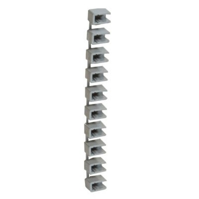 Legrand - Lot de 10 Capots d'extrémités pour peignes unipolaire universel HX³ - Réf: 404989