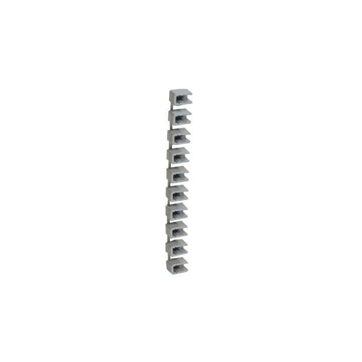 Legrand - Lot de 10 Capots d'extrémités pour peignes unipolaire universel HX³ - Réf: 404989