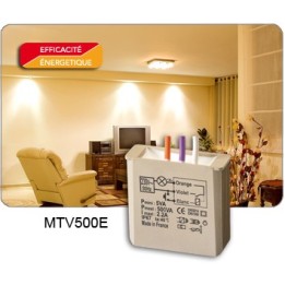 Yokis - Télévariateur Encastré 500W - Code article : 5454052 - Réf. : MTV500E