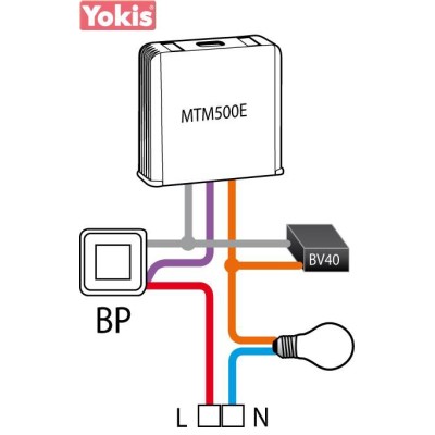 Yokis - Bobine électronique à voyant - Réf : BV40