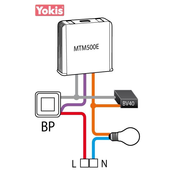 Yokis - Bobine électronique à voyant - Réf : BV40