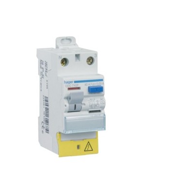 Hager - Interrupteur différentiel 40A 30mA type AC - Réf: CDC742F