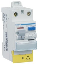 Hager - Interrupteur différentiel 63A 30mA type A - Réf : CDA765F