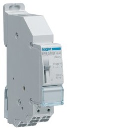 Hager - Télérupteur 1F 230V - Connexion Sans Vis - Réf : EPS510B