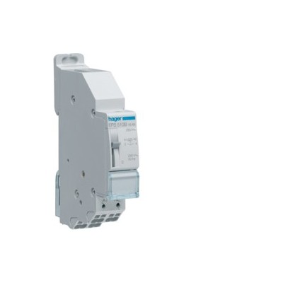 Hager - Télérupteur 1F 230V - Connexion Sans Vis - Réf : EPS510B