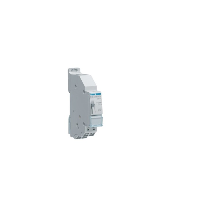 Hager - Télérupteur 1F 230V - Connexion Sans Vis - Réf : EPS510B