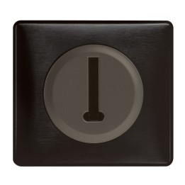 Legrand - Prise Téléphone en T 8 contacts - Ensemble Carbone complet à Griffes - Réf : C026G