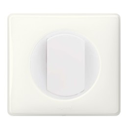 Legrand Céliane - Va et Vient à Couronne Lumineuse - Ensemble Blanc à composer - Réf : 099719