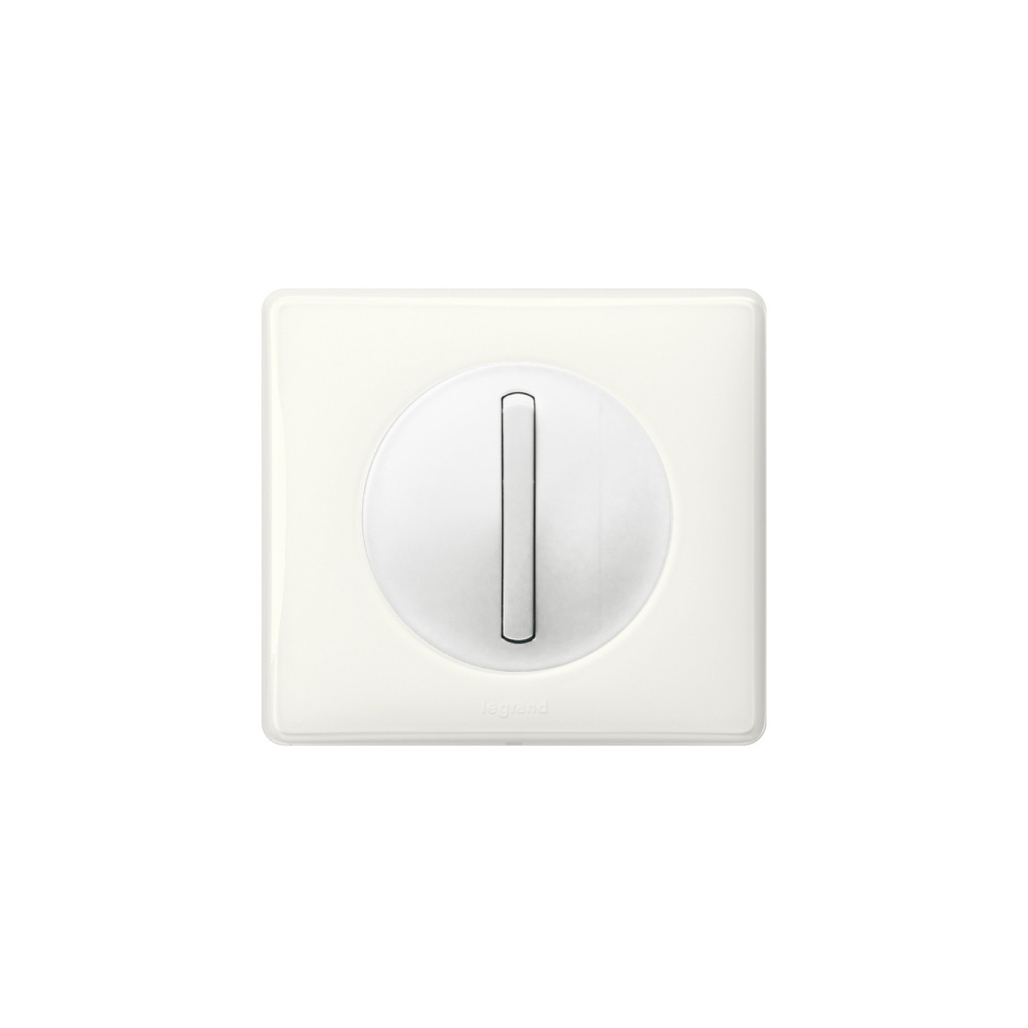 Poussoir + Interrupteur Va-et-vient Legrand Céliane Soft – Blanc Tout Doux !
