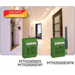 Yokis - Télérupteur 10A 500VA micromodule encastré radio avec antenne extérieure - Code article : 5454463 - Réf : MTR2000ERPX
