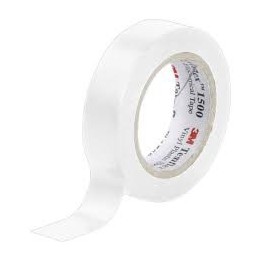 3M - Temflex 1500 Blanc 15mm x 10m - Réf: 80464