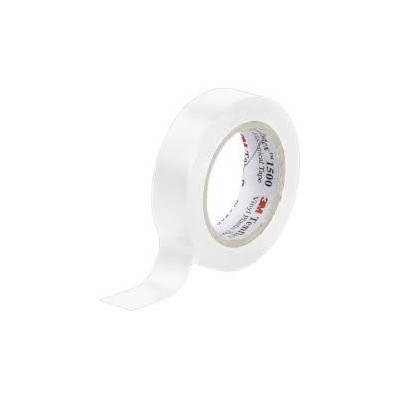 3M - Temflex 1500 Blanc 15mm x 10m - Réf: 80464