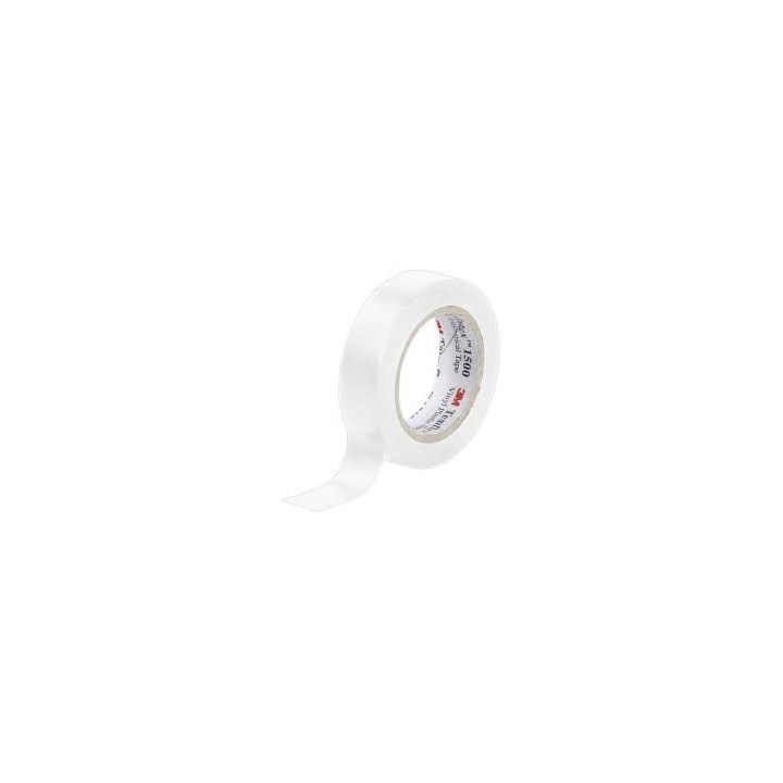 3M - Temflex 1500 Blanc 15mm x 10m - Réf: 80464