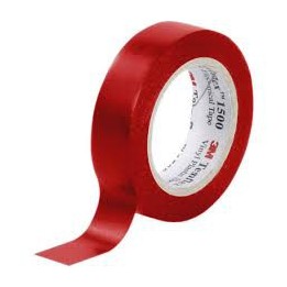 3M - Temflex 1500 Rouge 15mm x 10m - Réf : 80463