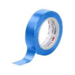 3M - Temflex 1500 Bleu 15mm x 10m - Réf: 80462