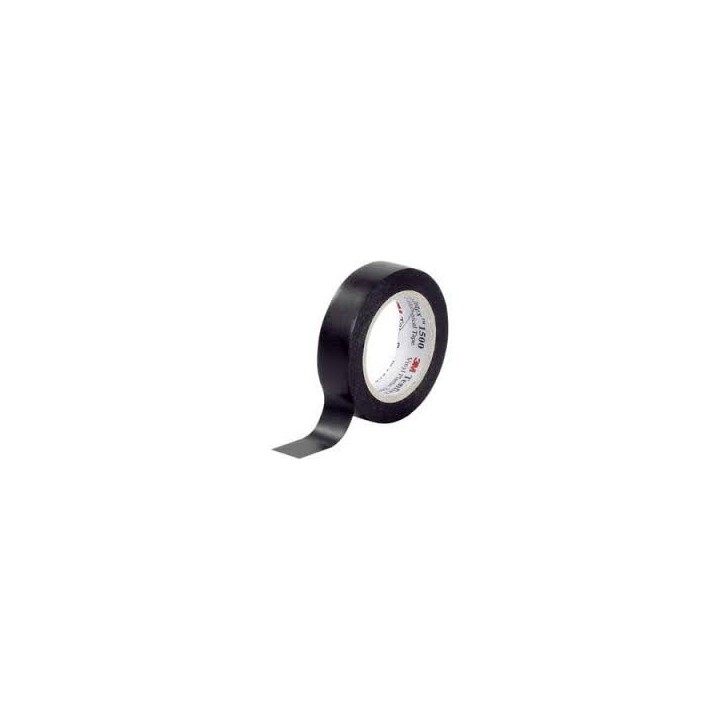 3M - Temflex 1500 Noir 19mm x 20m - Réf: 80471