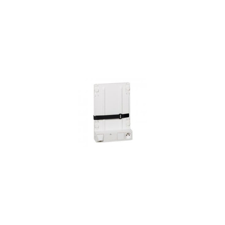 Legrand - Support box opérateur ADSL/Fibre - 4 cordons de liaison - 413149