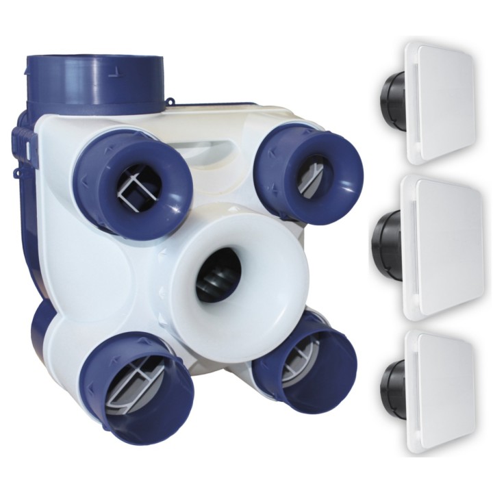 S&P - Kit VMC standard - DECO 2 K - Habitat du T1 au T7 - Réf : 604141